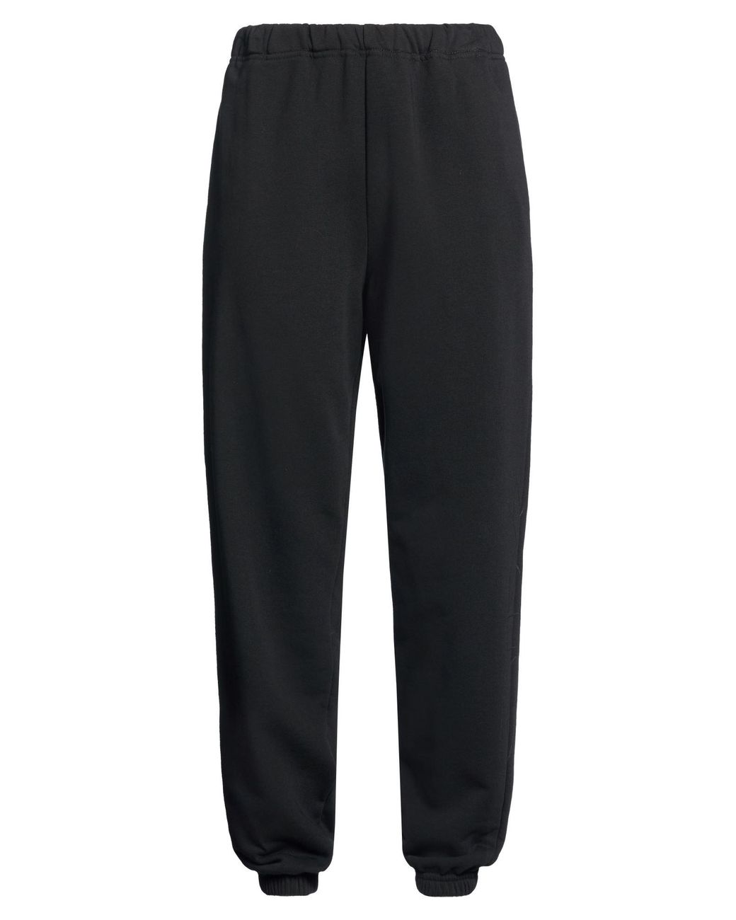 MM6 by Maison Margiela Black Pants Cotton, Polyester
