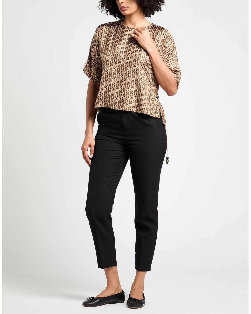 Max Mara Natural Top Silk