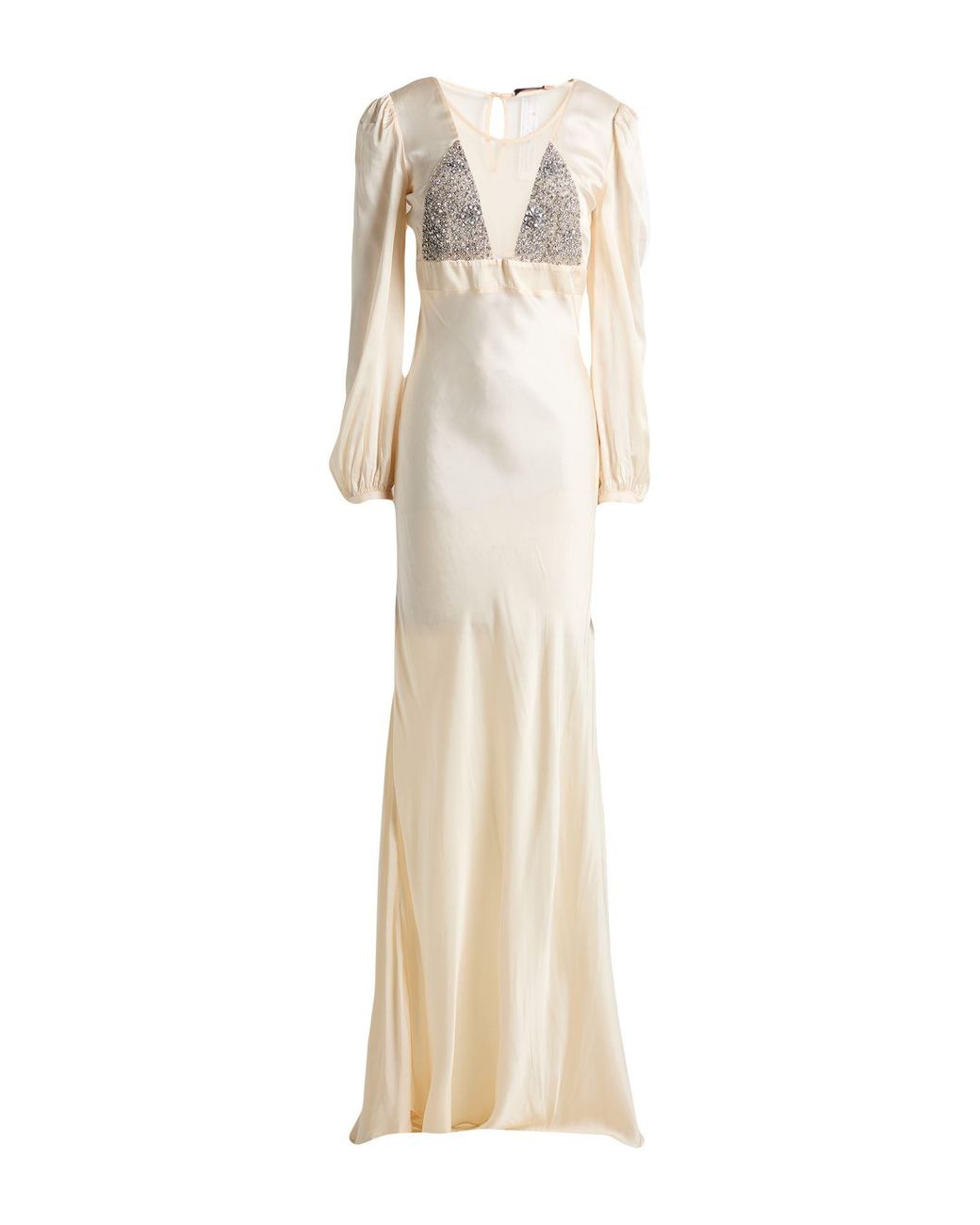 Twinset Natural Maxi Dress Viscose