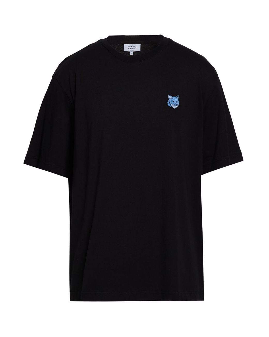 Maison Kitsuné Black T-Shirt Cotton for men