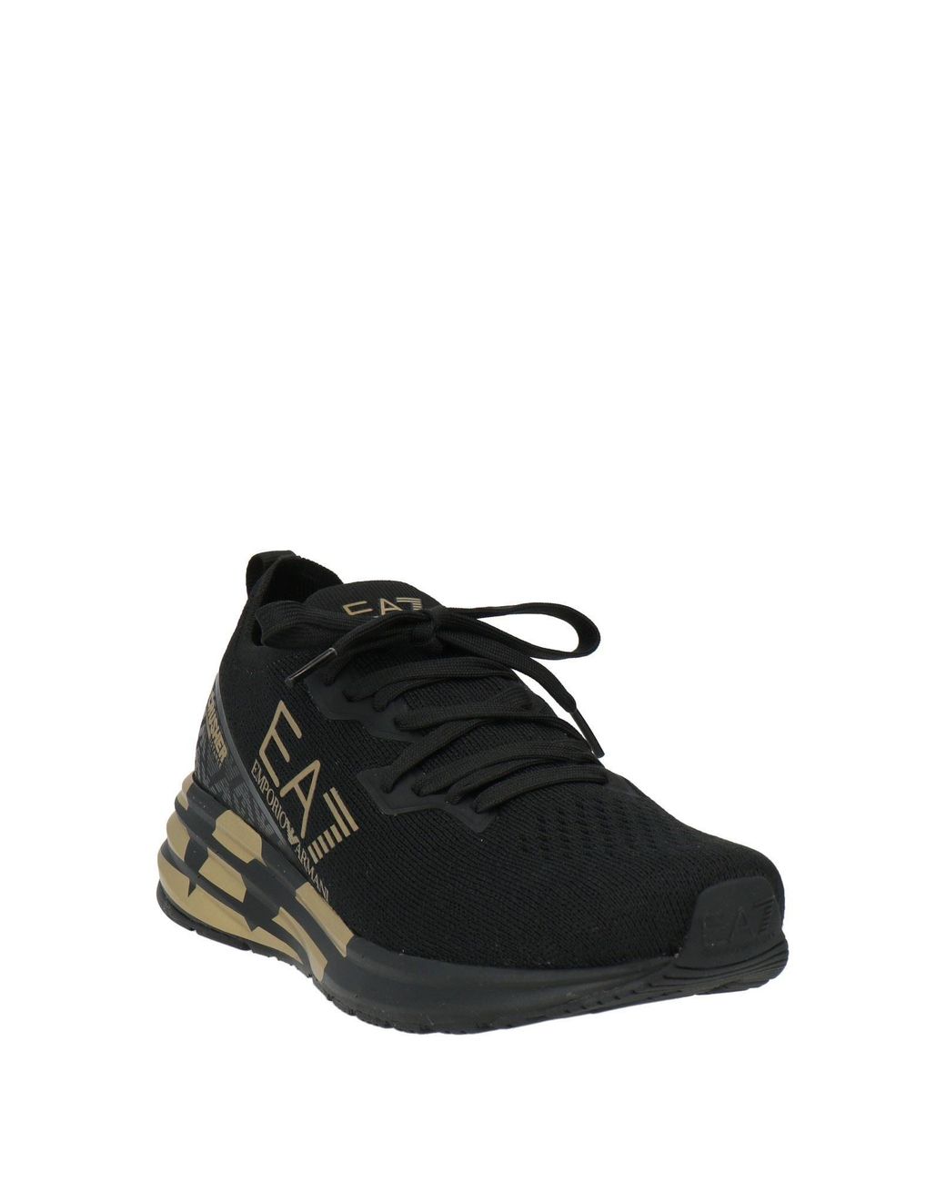 EA7 Black Trainers for men