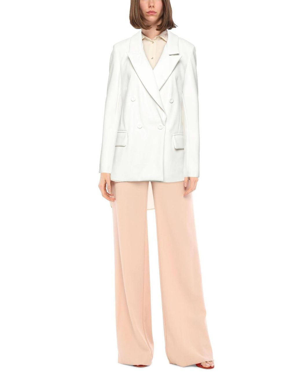 Haveone White Suit Jacket