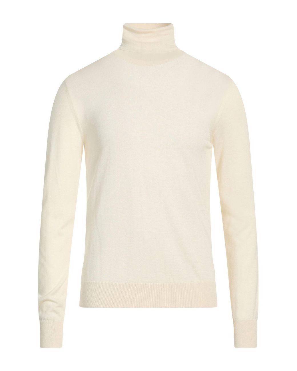 Dolce & Gabbana White Turtlenecks for men