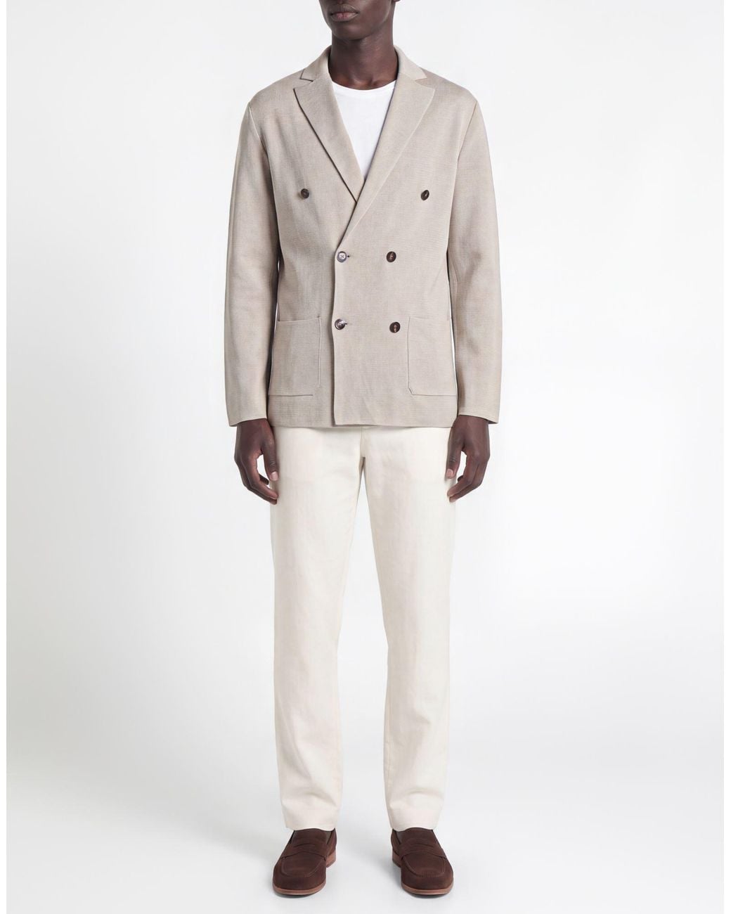 FILIPPO DE LAURENTIIS Natural Blazer for men