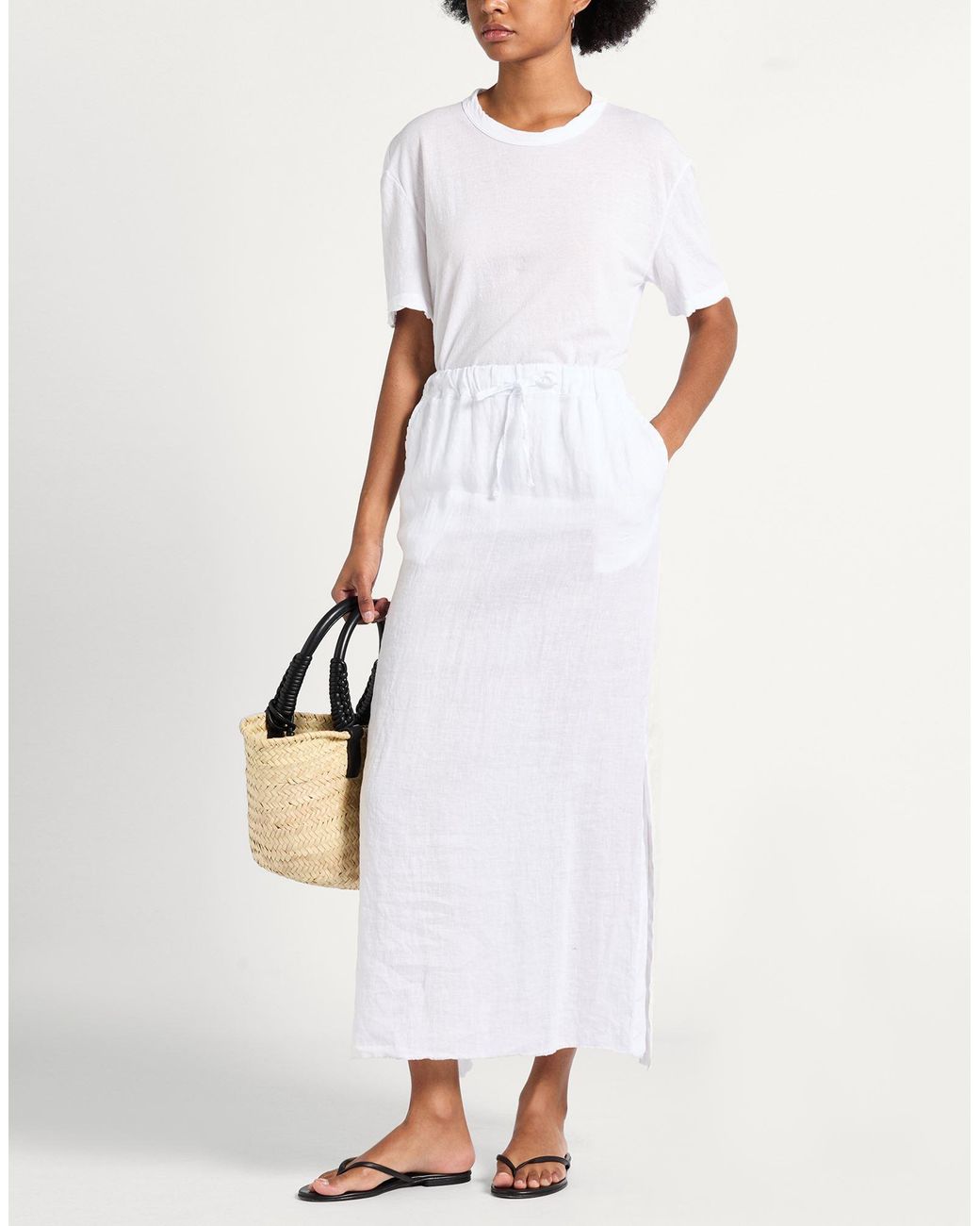 Jupe Longue Crossley en coloris White