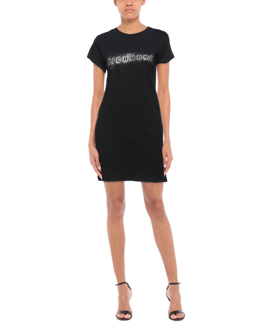 John Richmond Black Short Dress