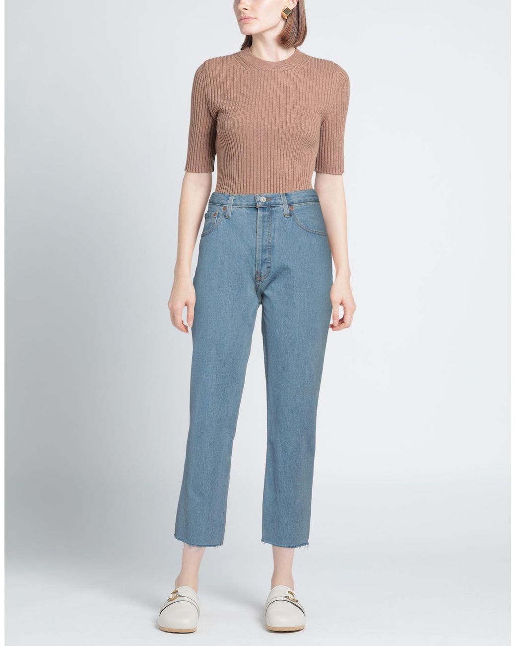 RE/DONE with LEVI'S Blue Jeans