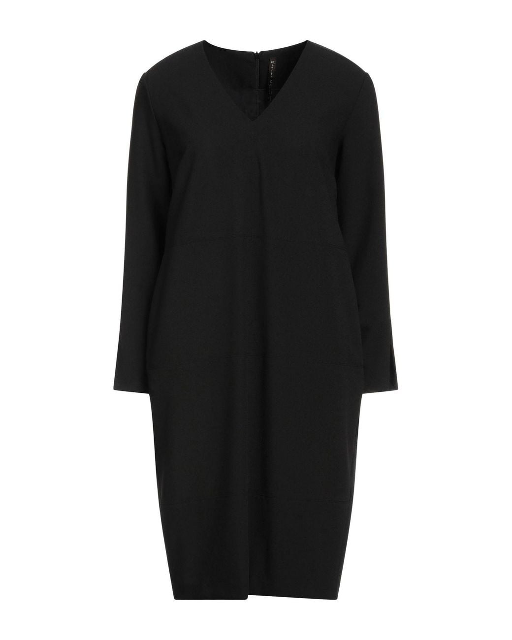 Manila Grace Black Mini Dress
