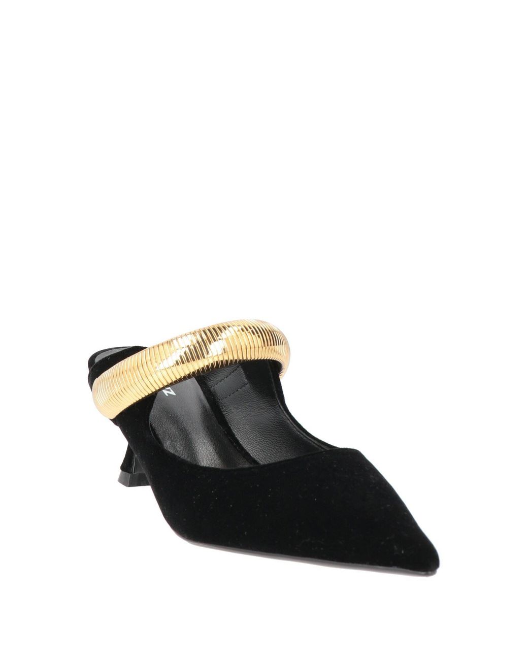 Lola Cruz Black Mules & Clogs