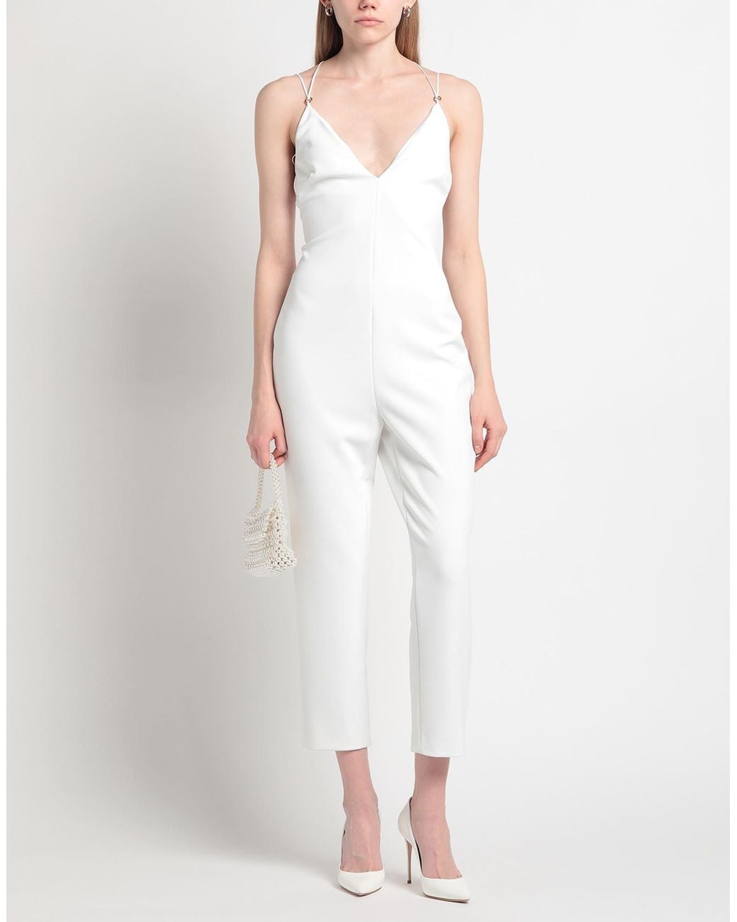 Mono enterizo Pinko de color White
