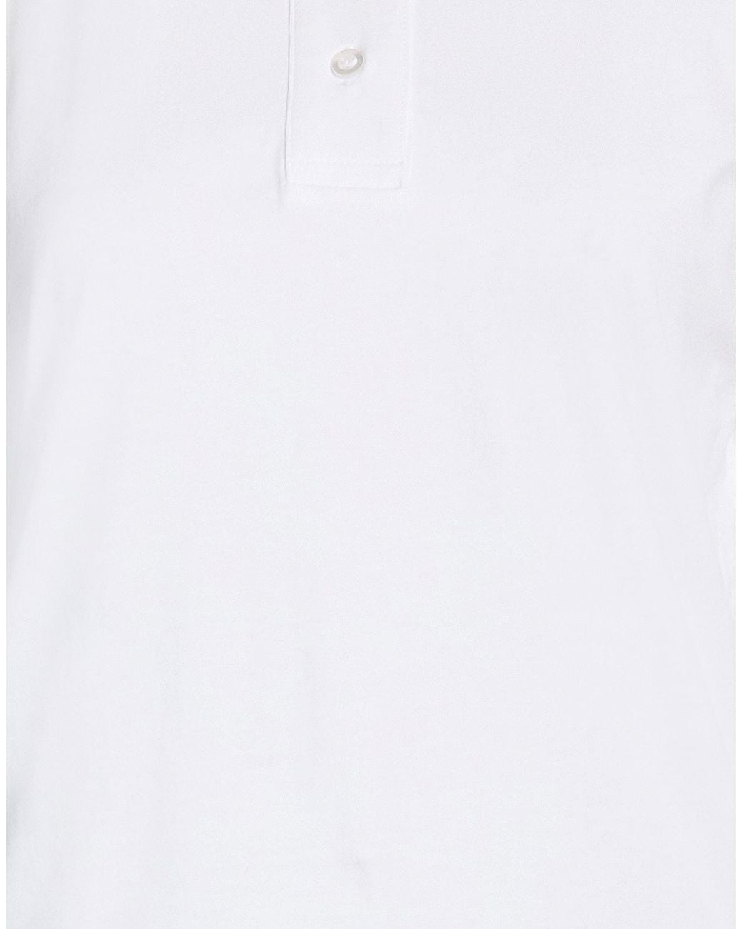 Alpha Studio White Polo Shirt