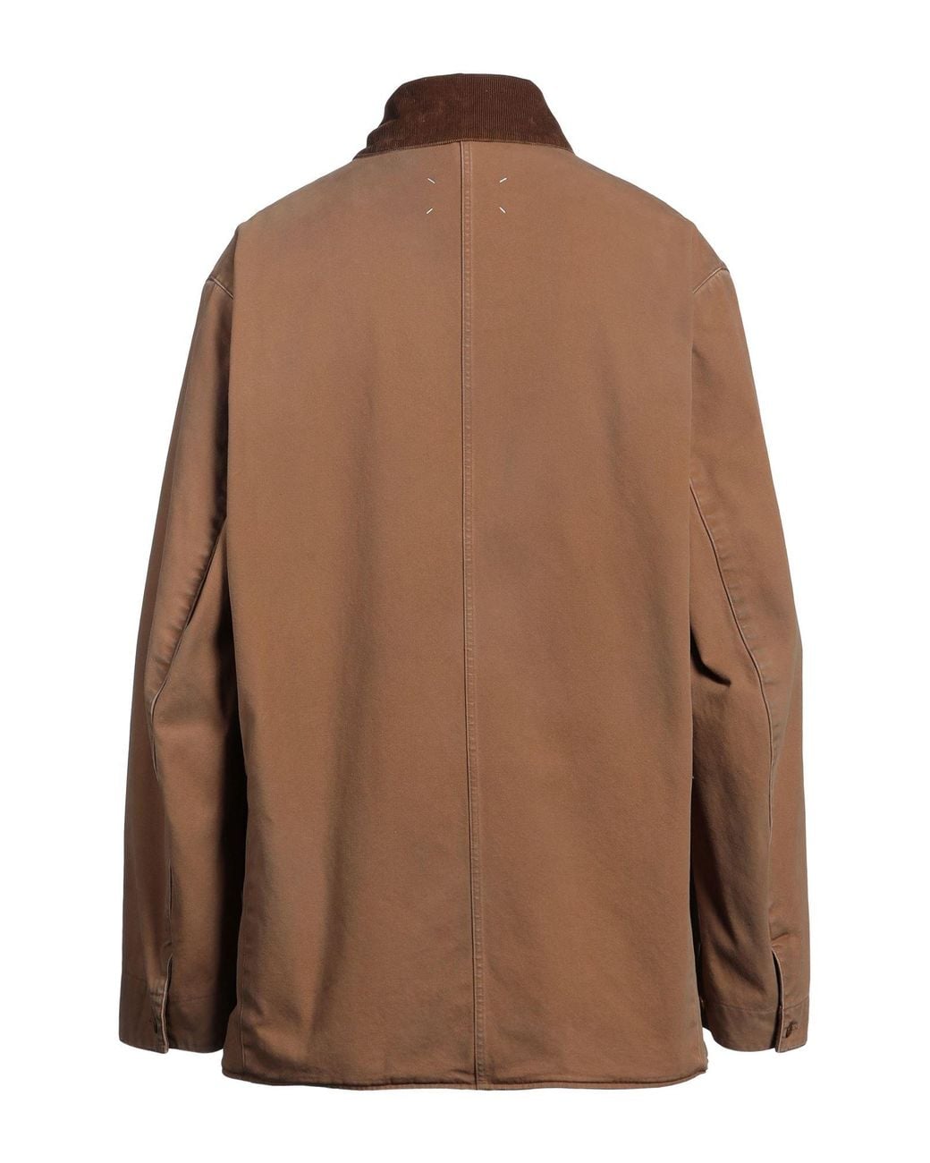 Maison Margiela Brown Camel Jacket Cotton for men