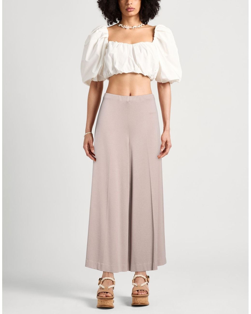 MEIMEIJ Pink Pants Viscose, Polyamide, Elastane
