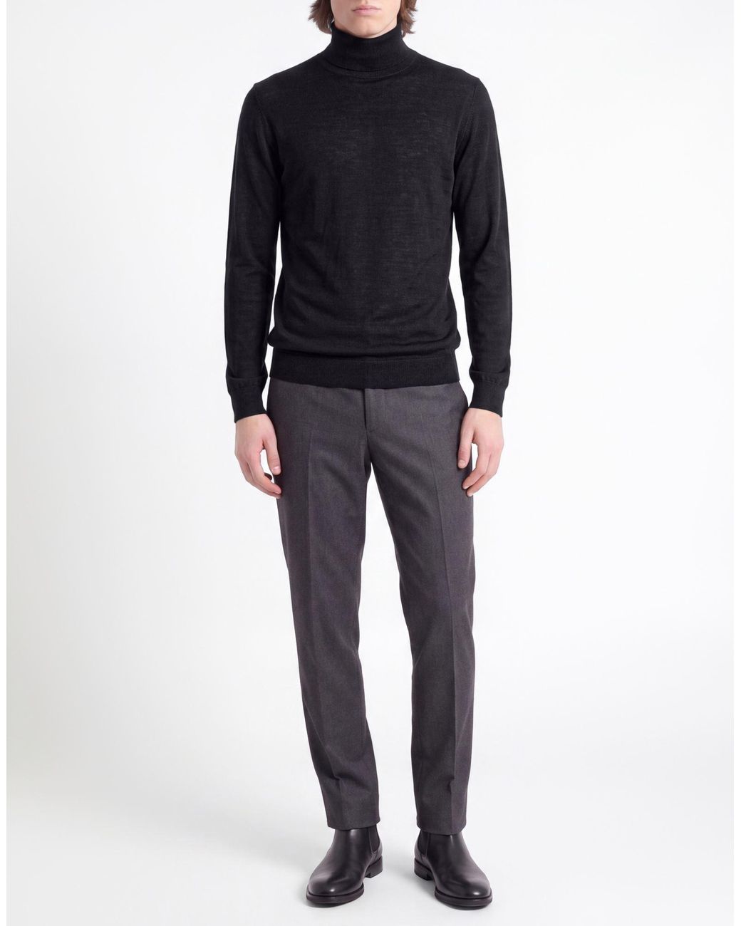 Fay Blue Turtleneck for men