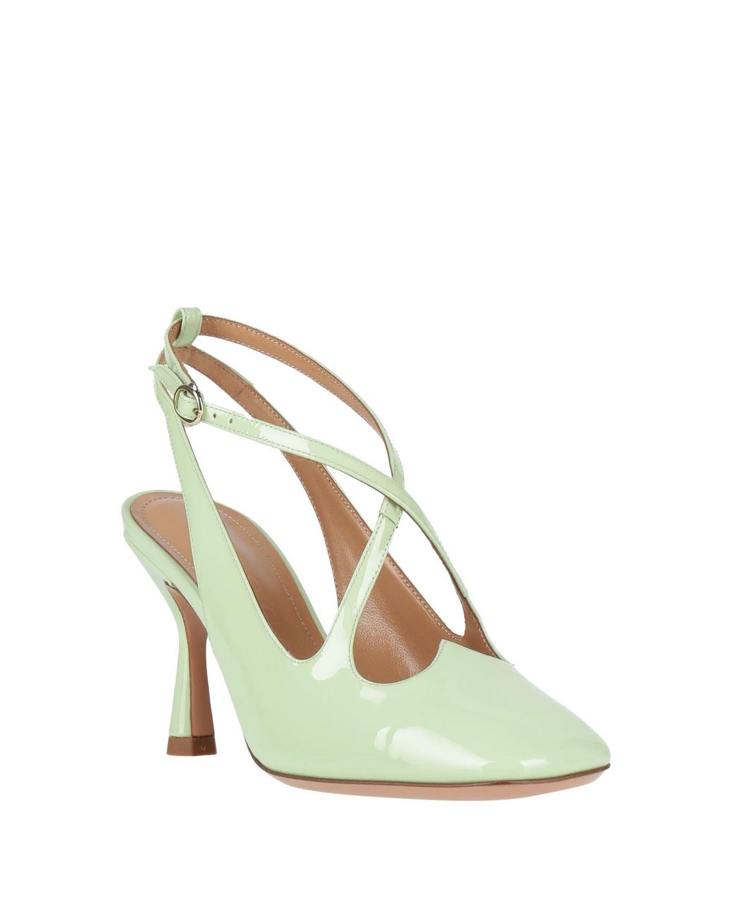 A.Bocca Metallic Pumps Leather