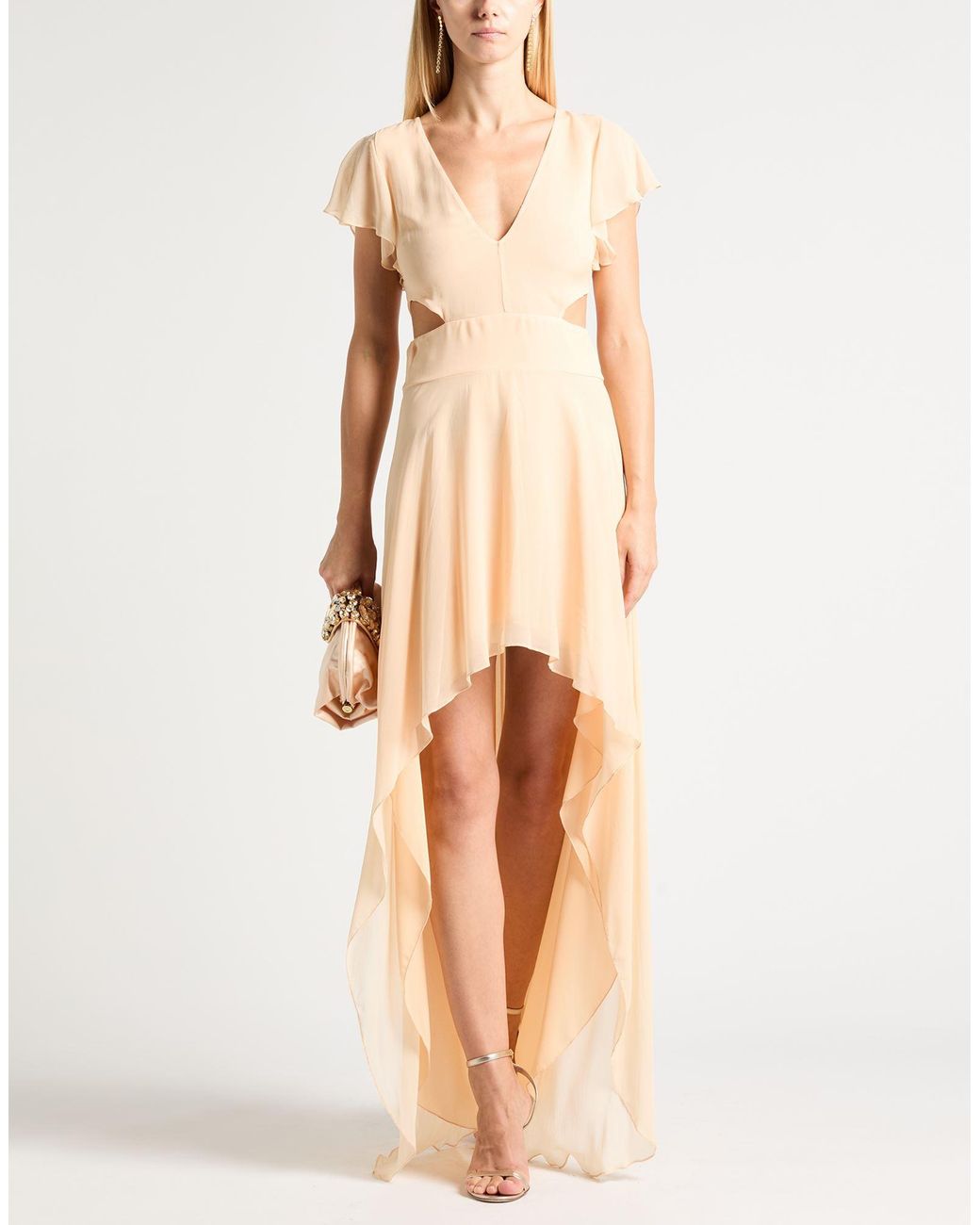 Patrizia Pepe Orange Mini Dress