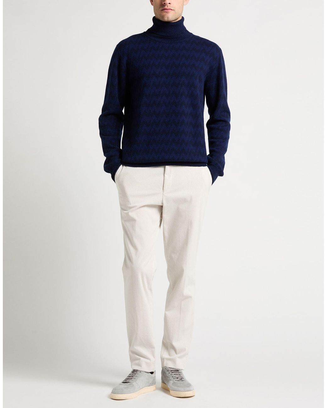 Missoni Blue Turtleneck for men