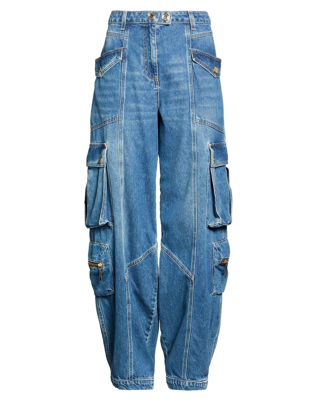 Elisabetta Franchi Blue Jeans Cotton