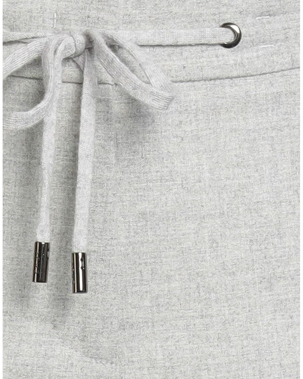 Peserico Gray Light Pants Wool, Polyester, Viscose, Polyamide, Elastane