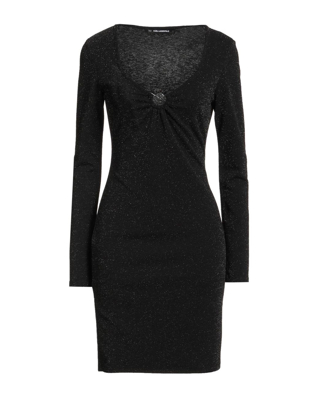 Karl Lagerfeld Black Mini Dress