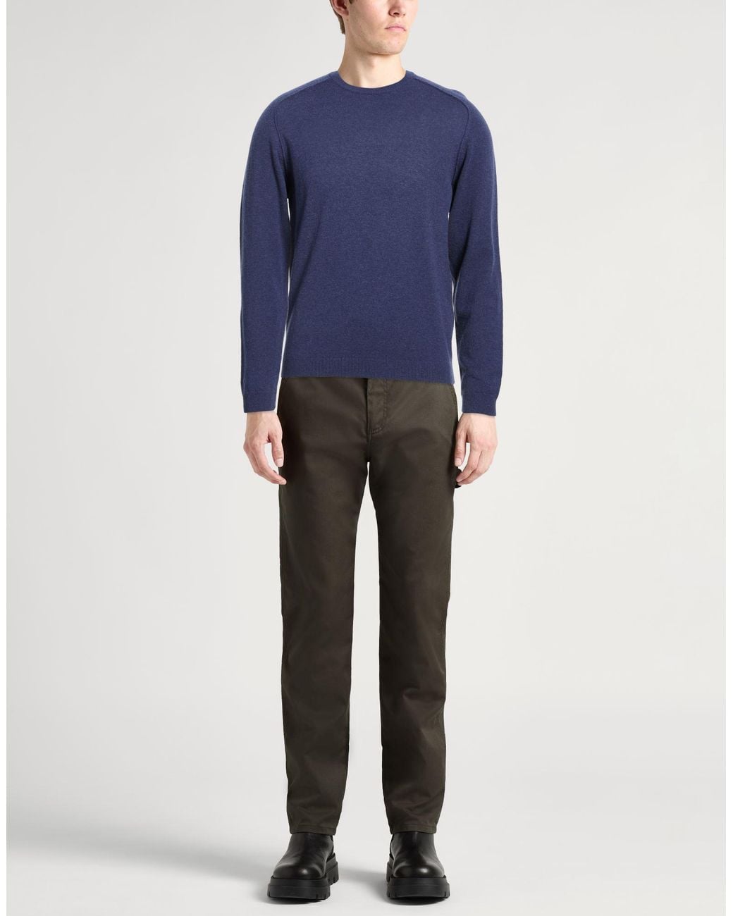 Daniele Fiesoli Blue Jumper for men