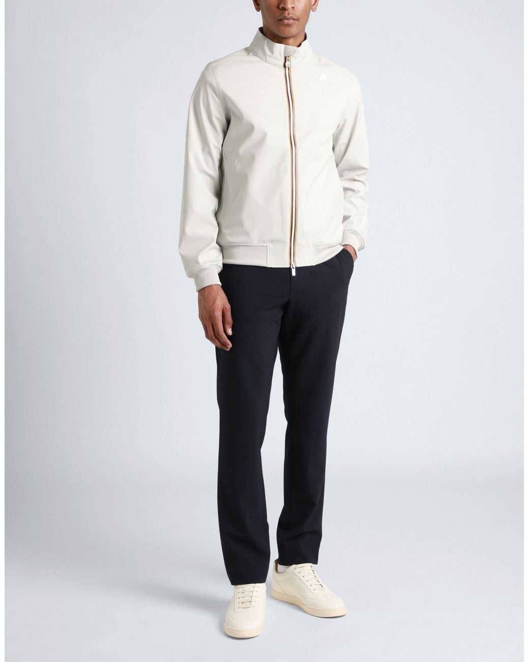 K-Way White Jacket for men