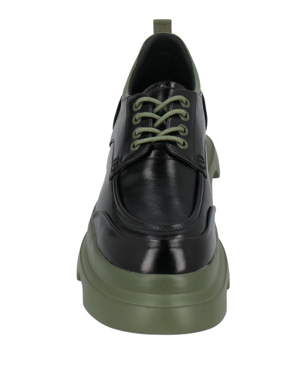 Jeannot Green Lace-Up Shoes