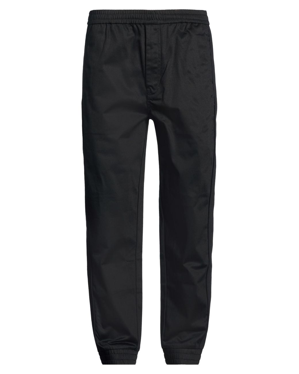 ARMANI EXCHANGE Black Pants Cotton, Elastane for men