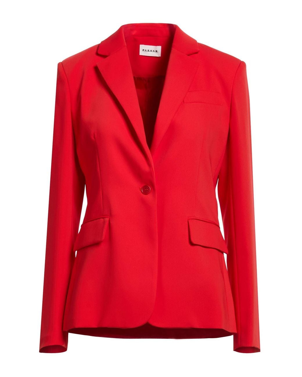 P.A.R.O.S.H. Red P.A.R.O..H. Blazer Polyester