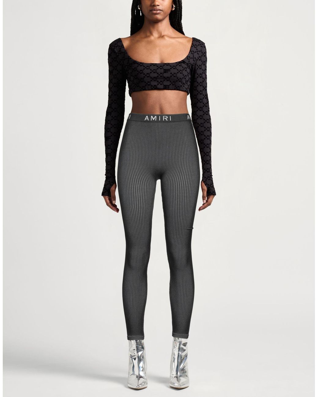 Amiri Gray Leggings