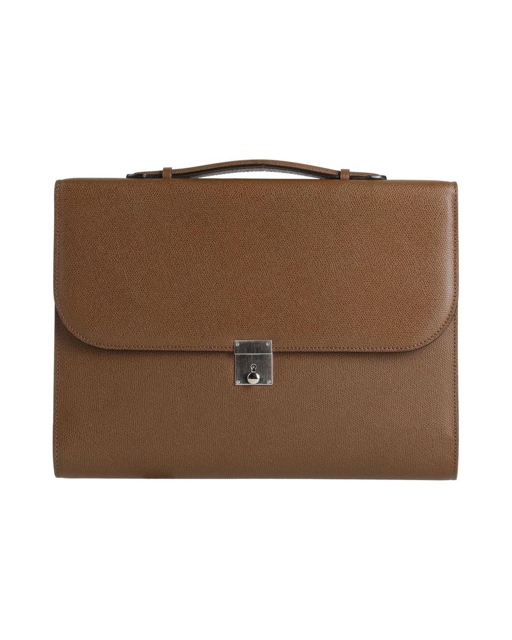 Valextra Brown Clutches for men