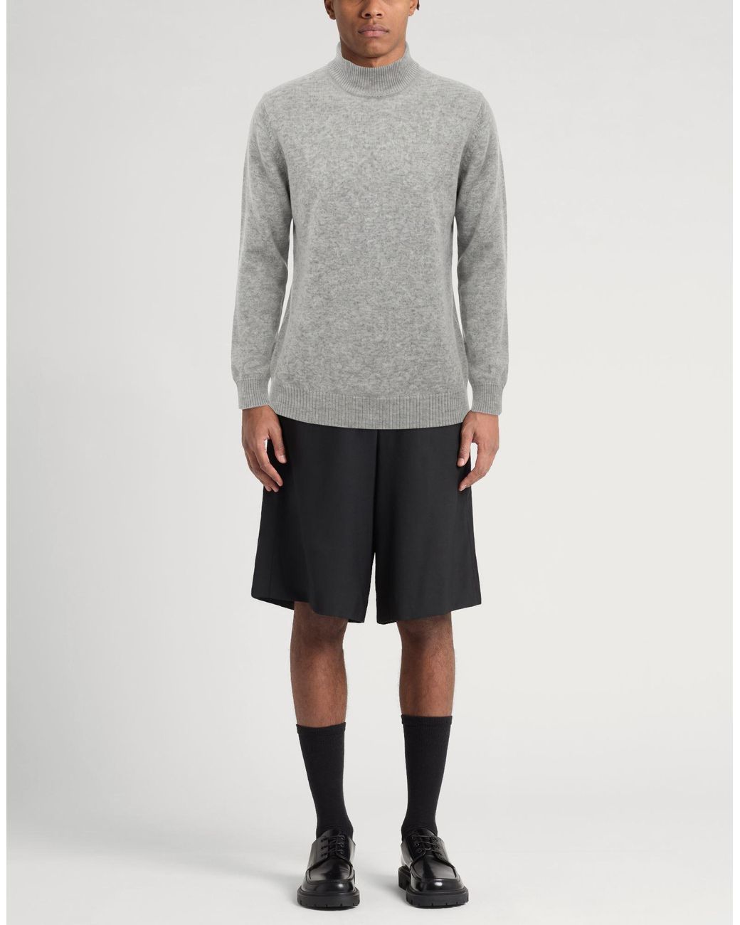 Laneus Gray Turtleneck for men