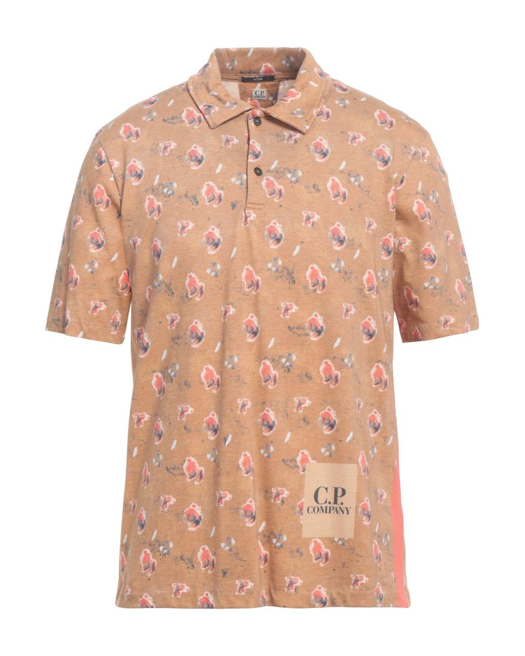 C P Company Pink Polo Shirt for men