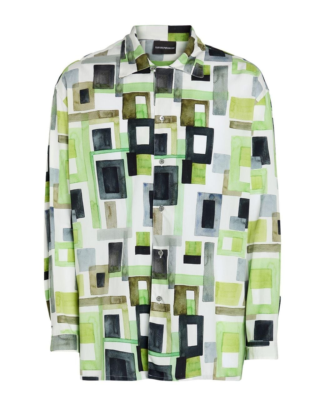 Emporio Armani Green Shirt for men