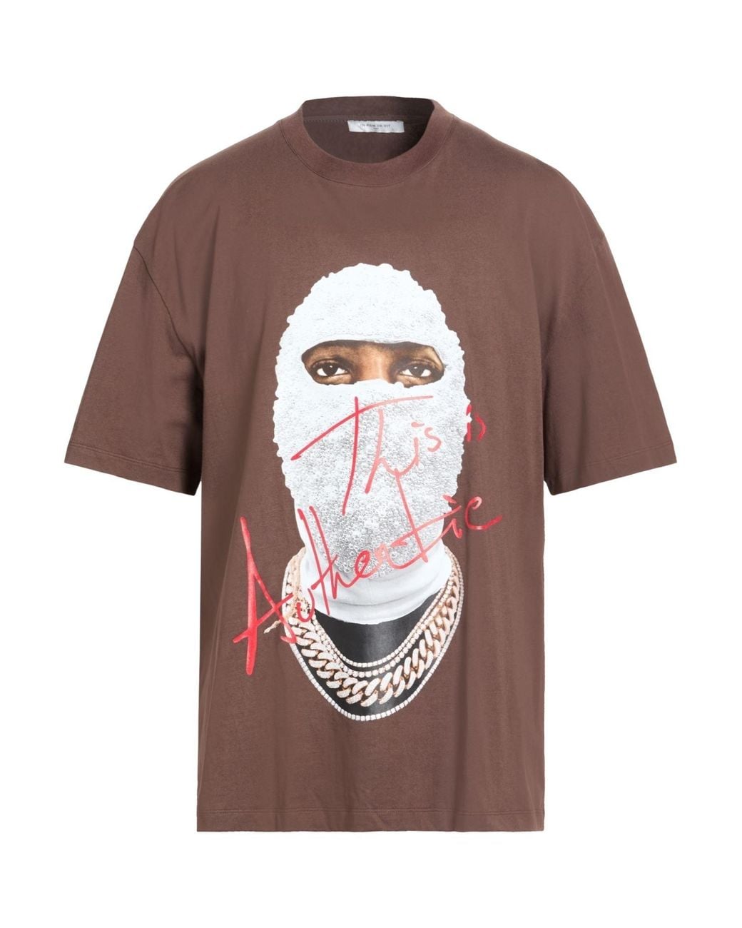 Ih Nom Uh Nit Brown T-Shirt Cotton for men