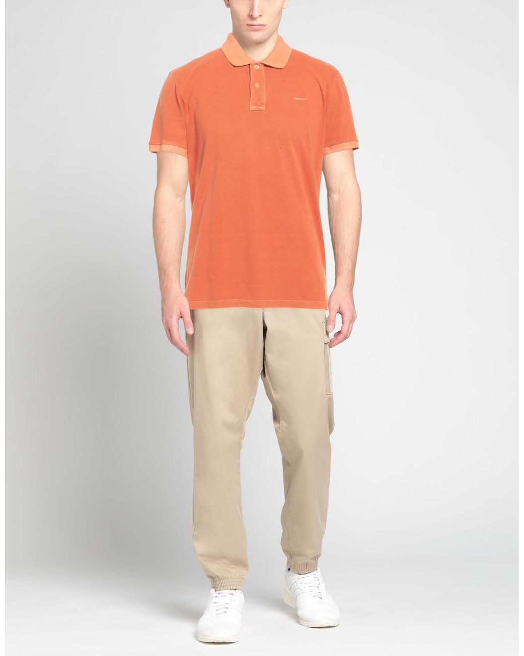 Gant Orange Polo Shirt for men