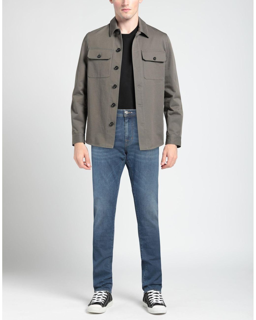 Tramarossa Blue Jeans Cotton, Elastomultiester, Elastane for men