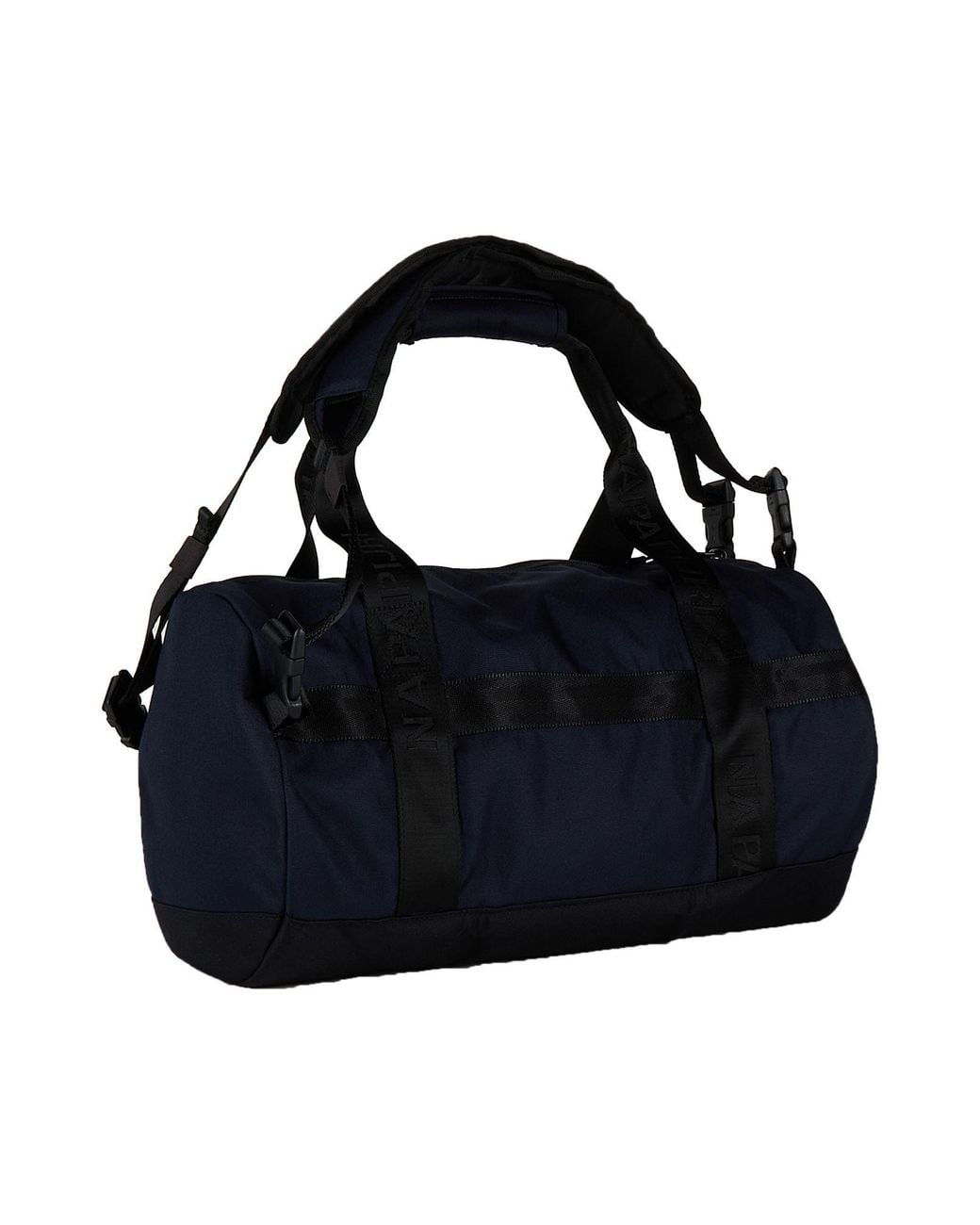 Napapijri Black Bering Travel Small 1 -- Midnight Duffel Bags Polyester