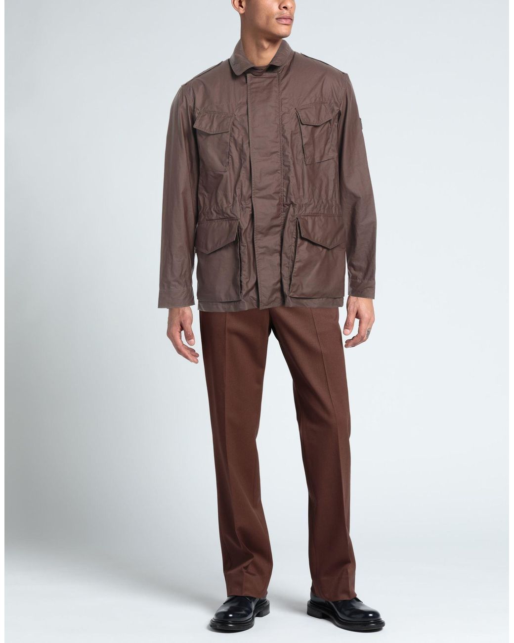 Historic Brown Jacket Cotton for men