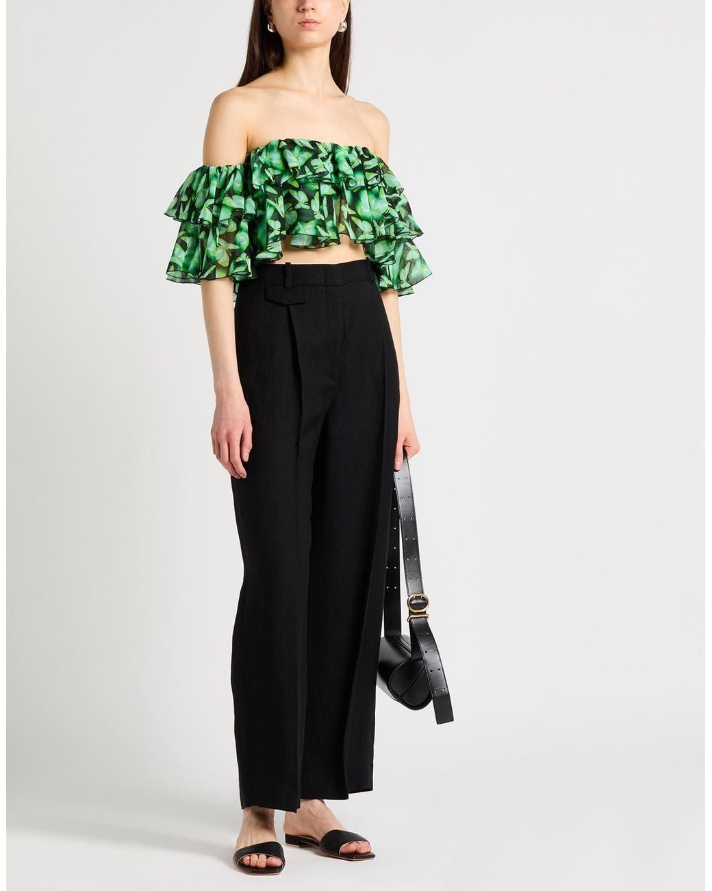 MSGM Green Top Polyester