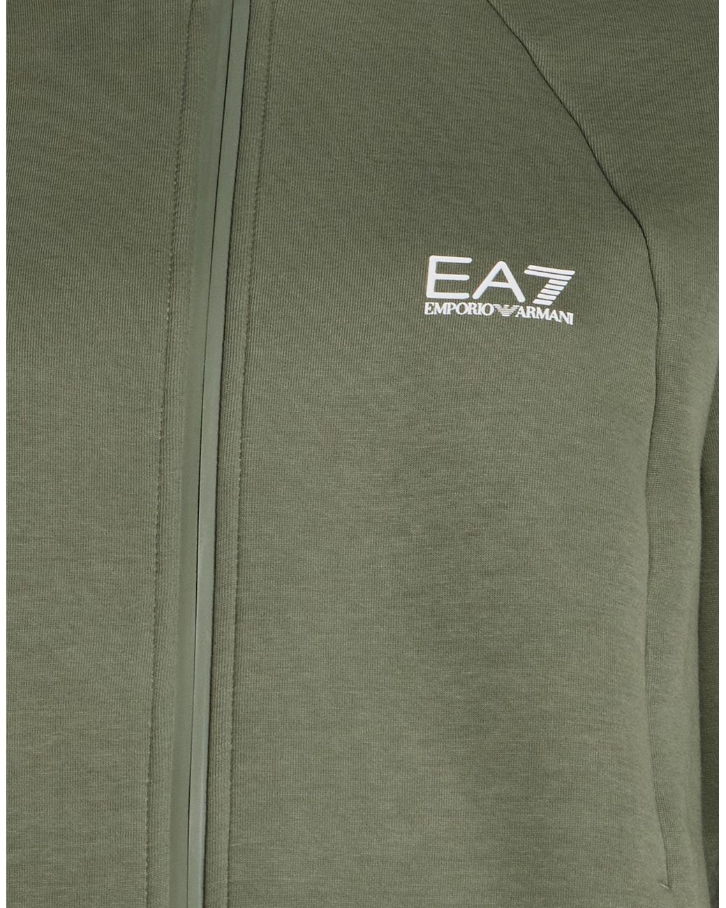 EA7 Green Tracksuit Cotton, Polyester