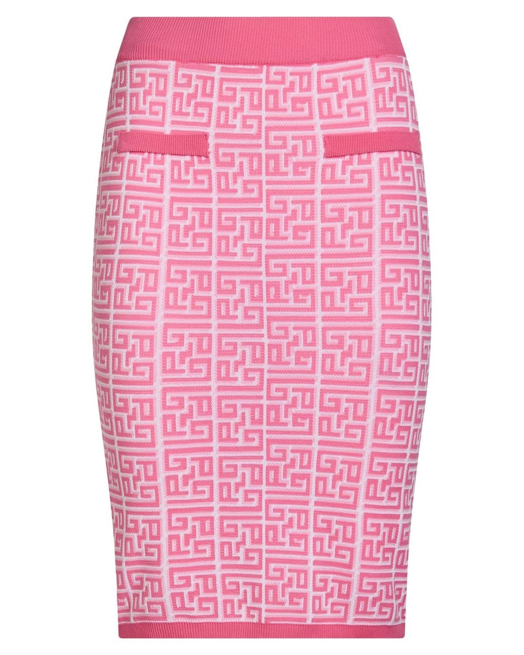 Gaelle Paris Pink Mini Skirt Polyamide, Viscose