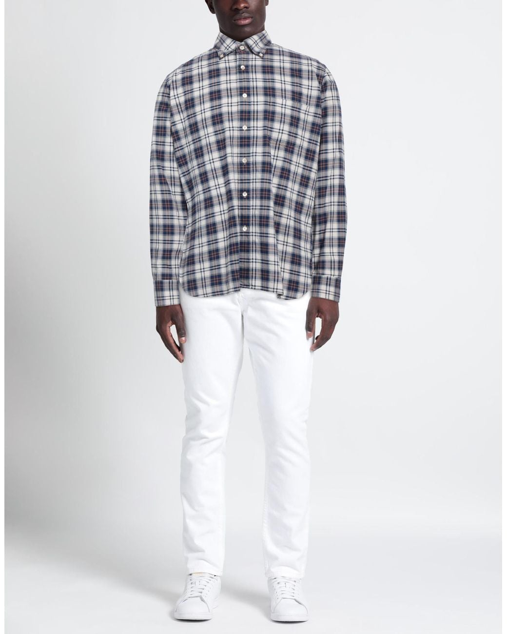 Alessandro Gherardi Blue Shirt for men