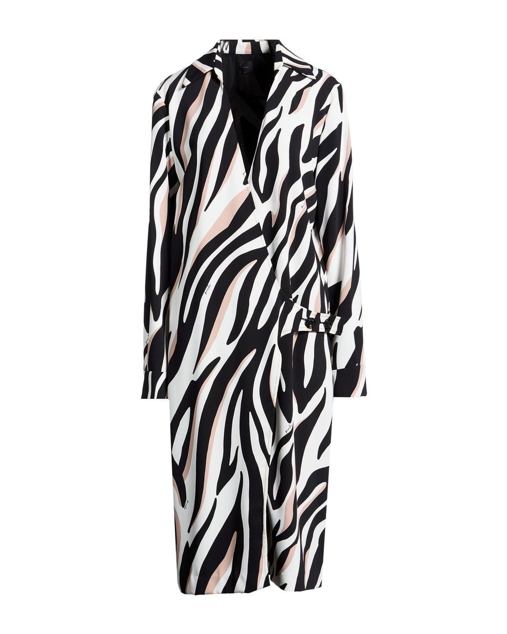 Pinko White Midi Dress Polyester