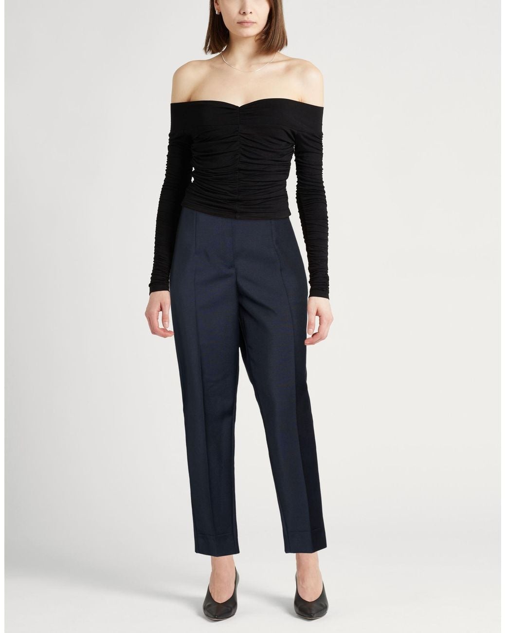 Jil Sander Blue Pants