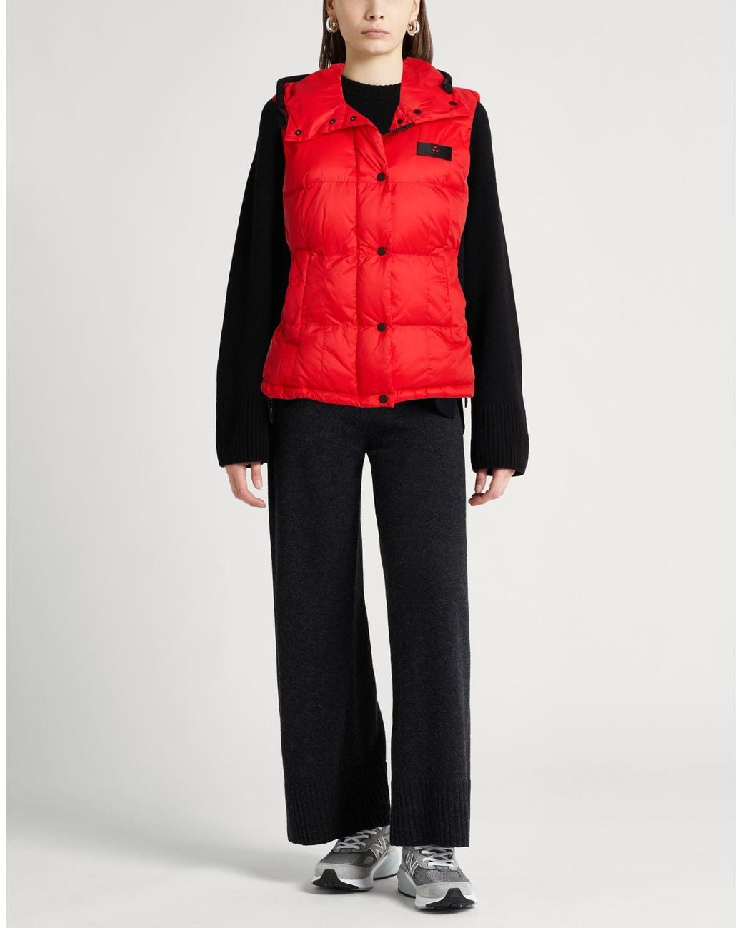 Peuterey Red Vest Polyimide