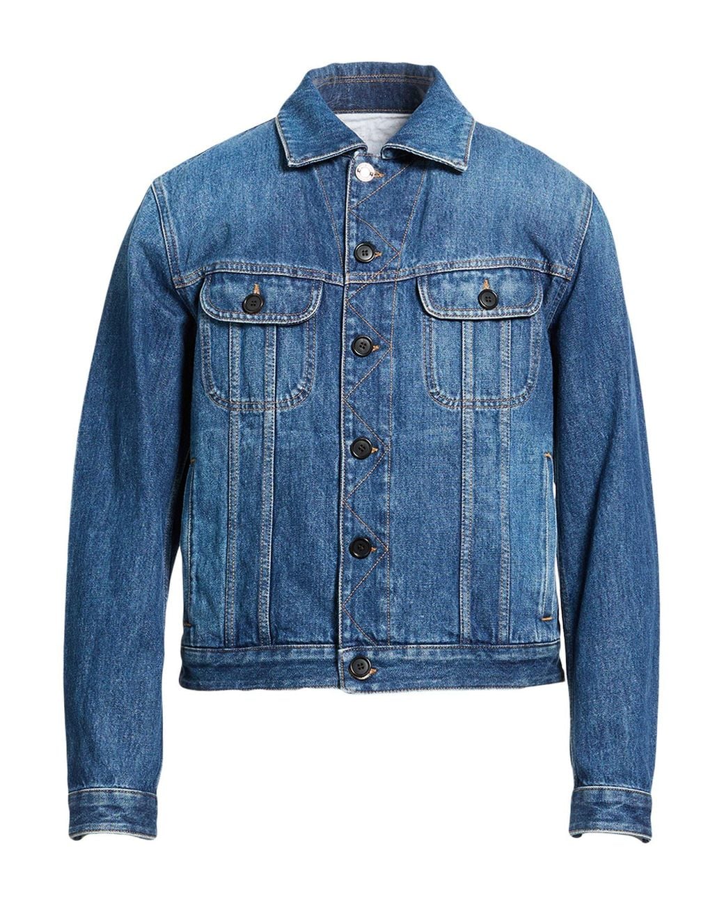 Givenchy Blue Denim Outerwear Cotton for men
