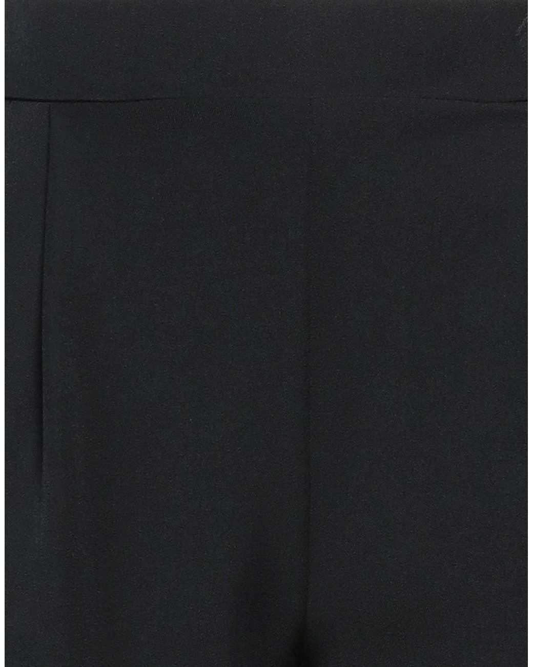 Dixie Black Pants Polyester, Viscose, Elastane