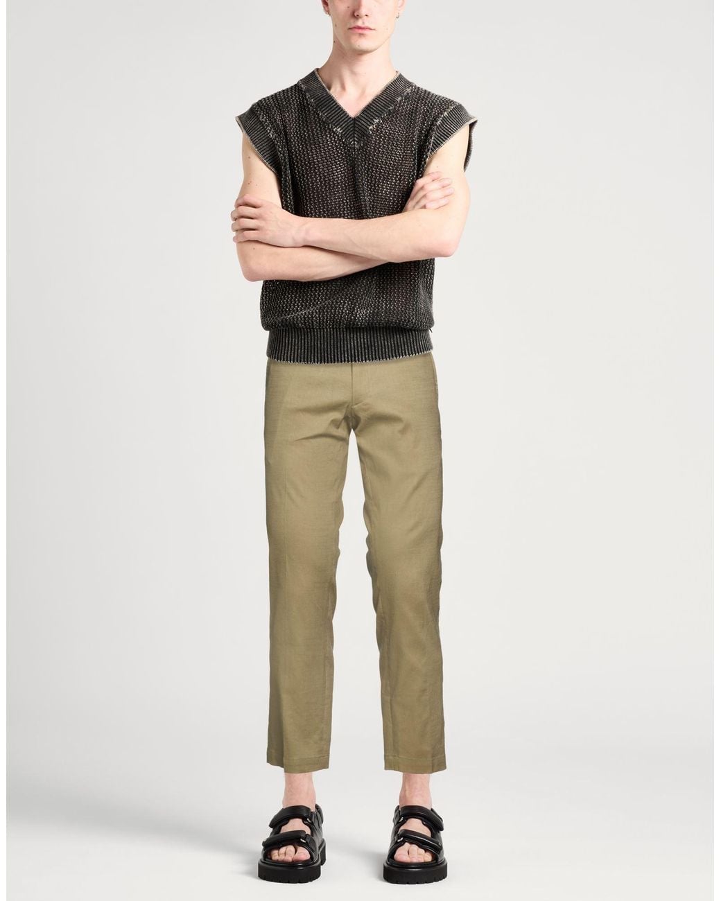 Messagerie Natural Pants Linen, Viscose, Elastane for men