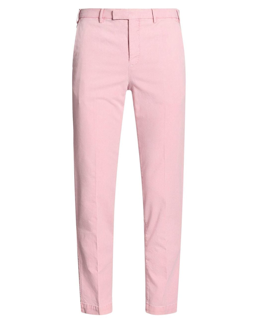 PT Torino Pink Pants Cotton, Lyocell, Elastane for men